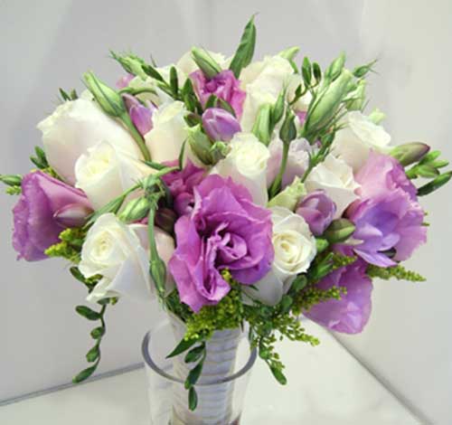 ramo de novia 2 flor lisianthus