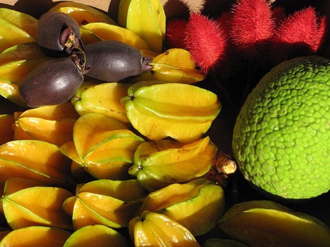 carambola frutas