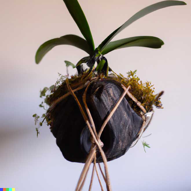 como fazer kokedama de orquideas 3 2