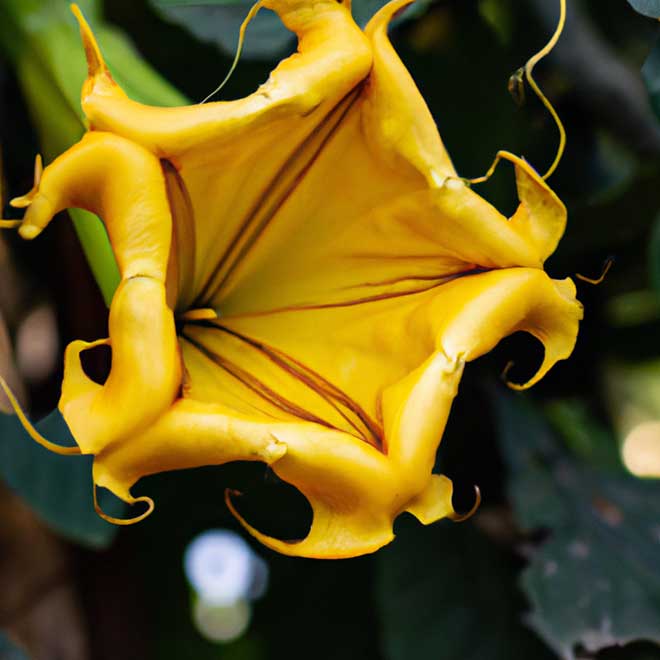 cuidar Solandra amarela 1731081