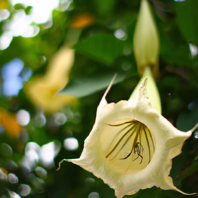 cuidar Solandra amarela 3160898