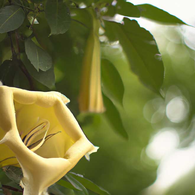plantar Solandra amarela 5918993