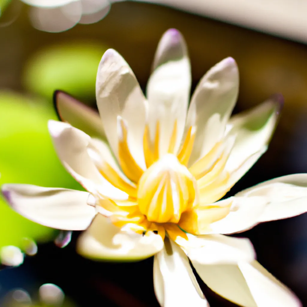 Dicas A singularidade da flor de lotus