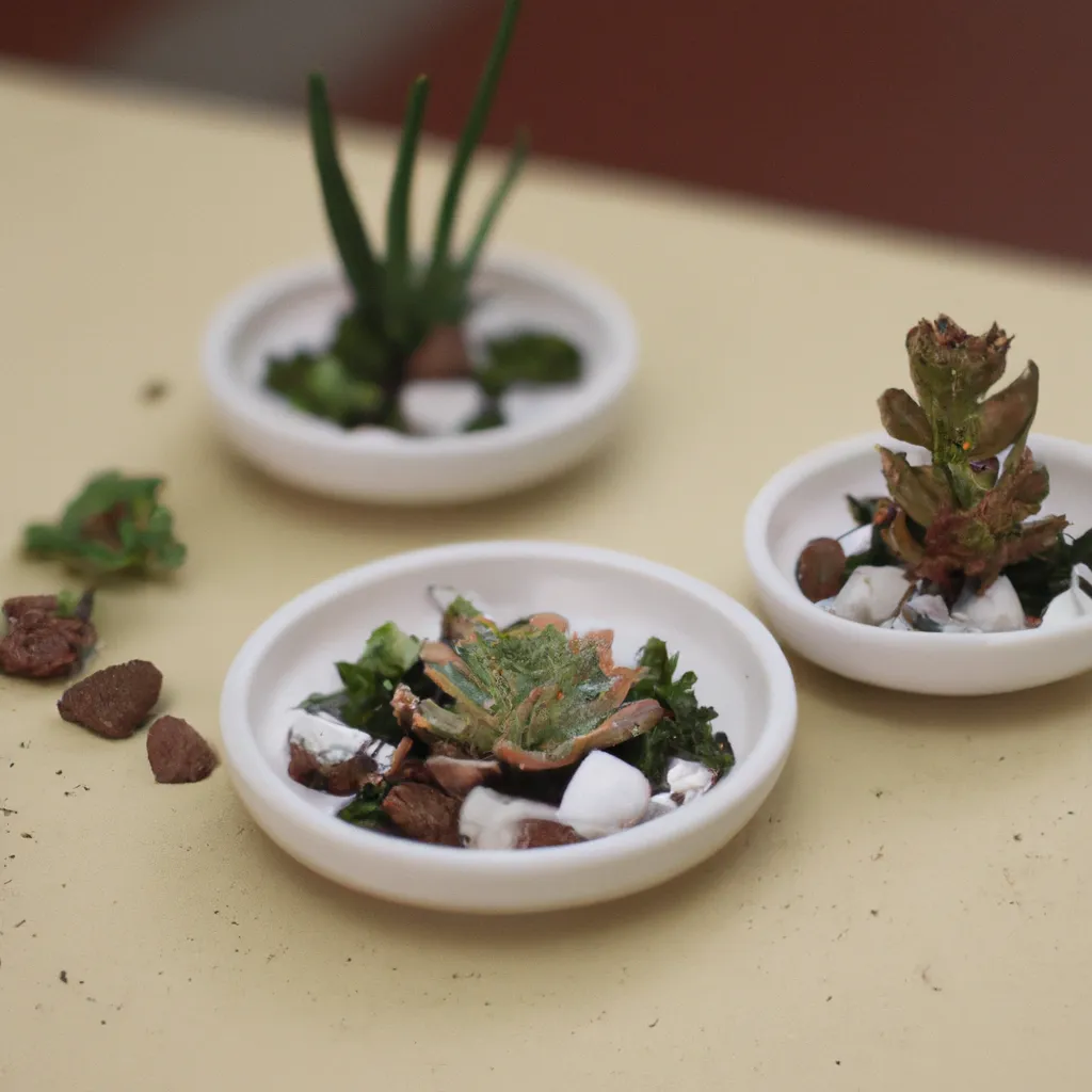 Dicas Cuidados basicos para a criacao de miniatura com suculentas