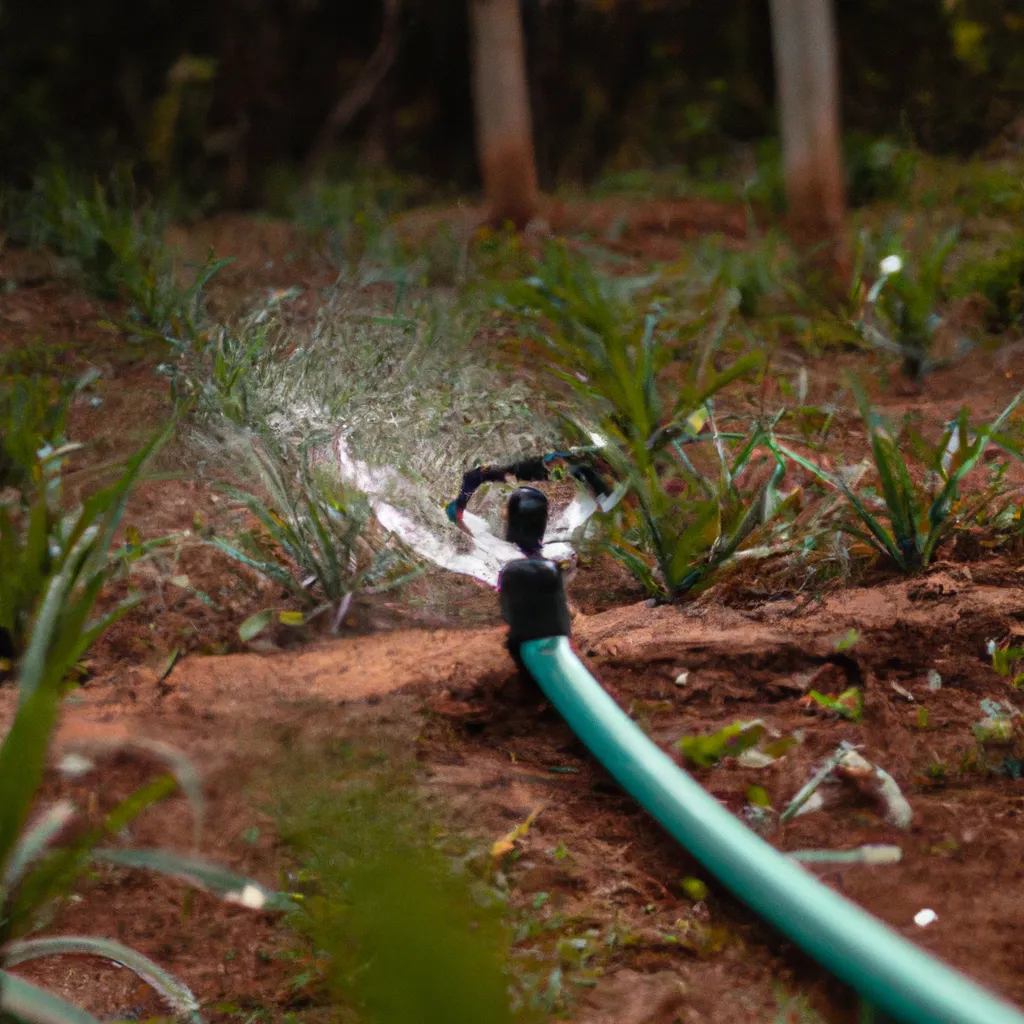 Dicas cumprir metas economia agua irrigacao
