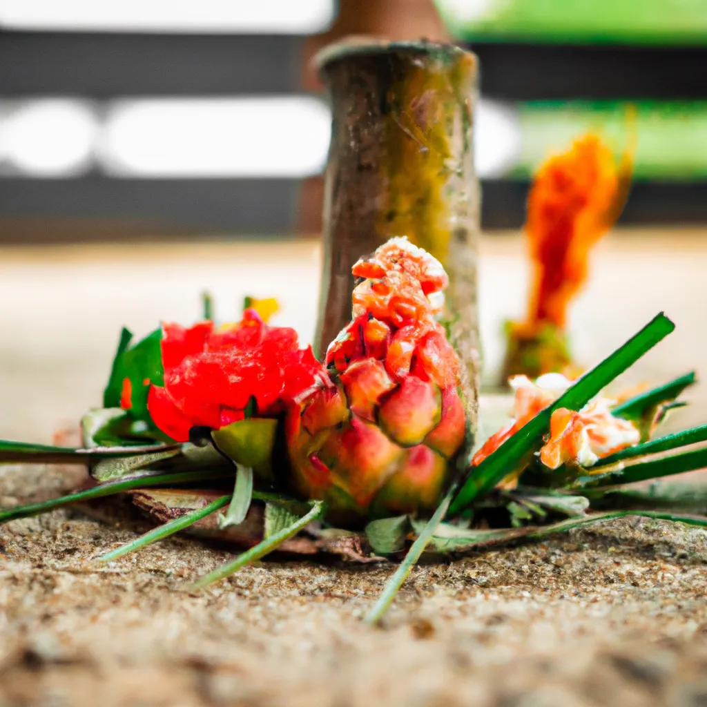 Dicas flores rituais guerra sagrados religioes