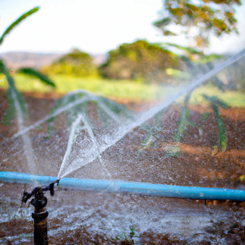 Dicas tecnicas economizar agua irrigacao localizada