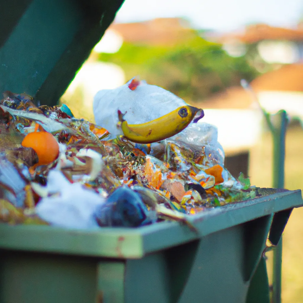 Fotos A importancia de aterrar o lixo organico antes da Compostagem