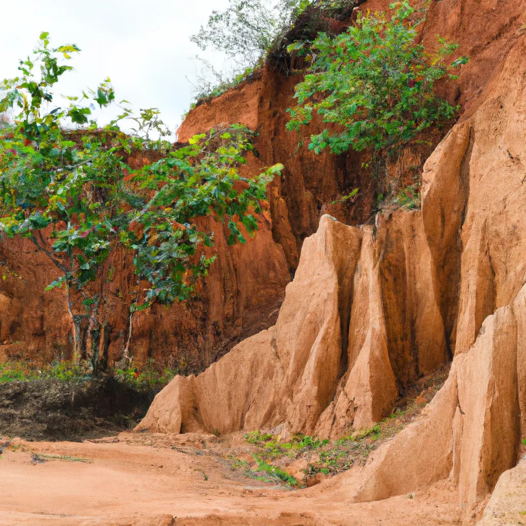 Fotos As arvores como forma de mitigacao da erosao do solo
