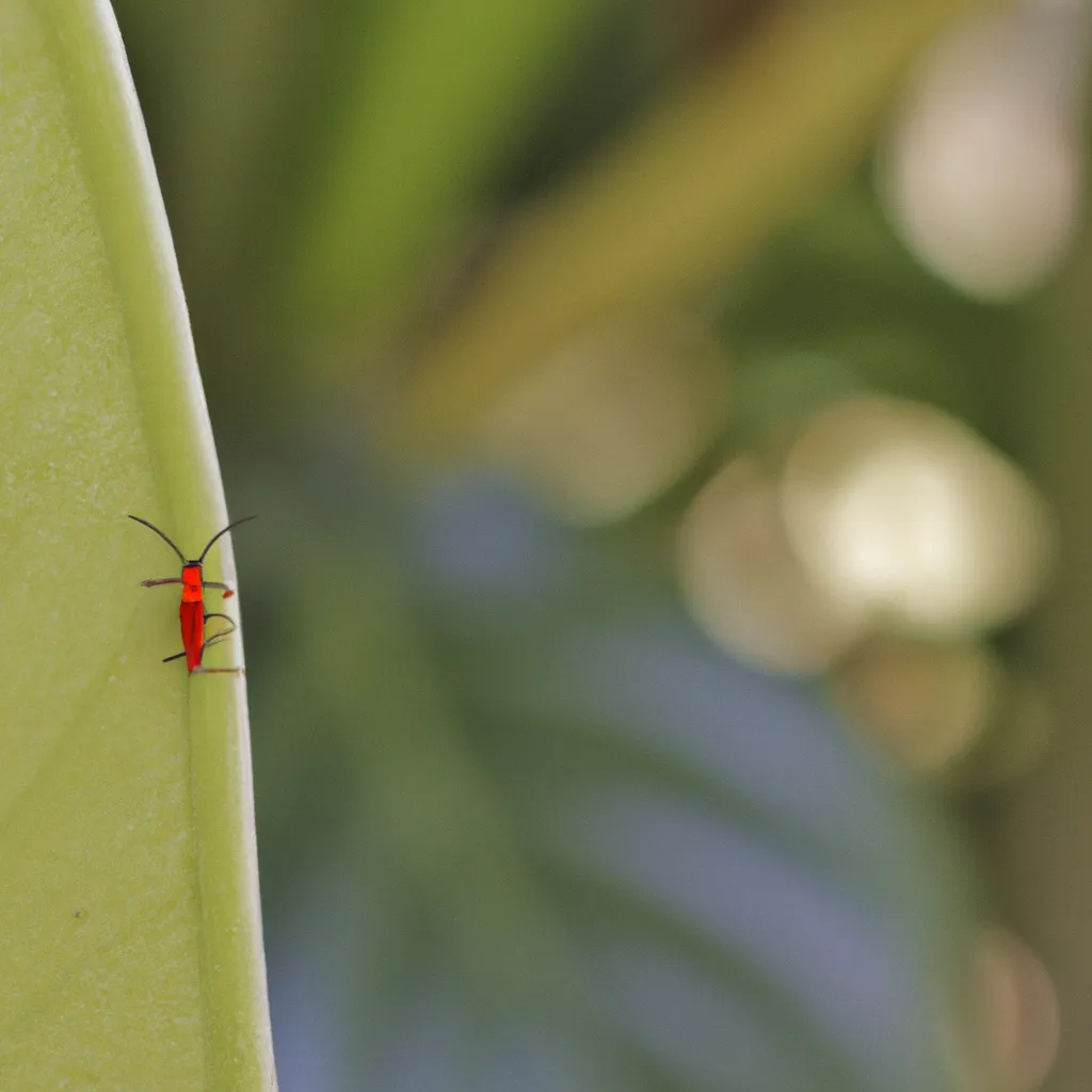 Fotos O que saber sobre os insetos que vivem nas plantas tropicais