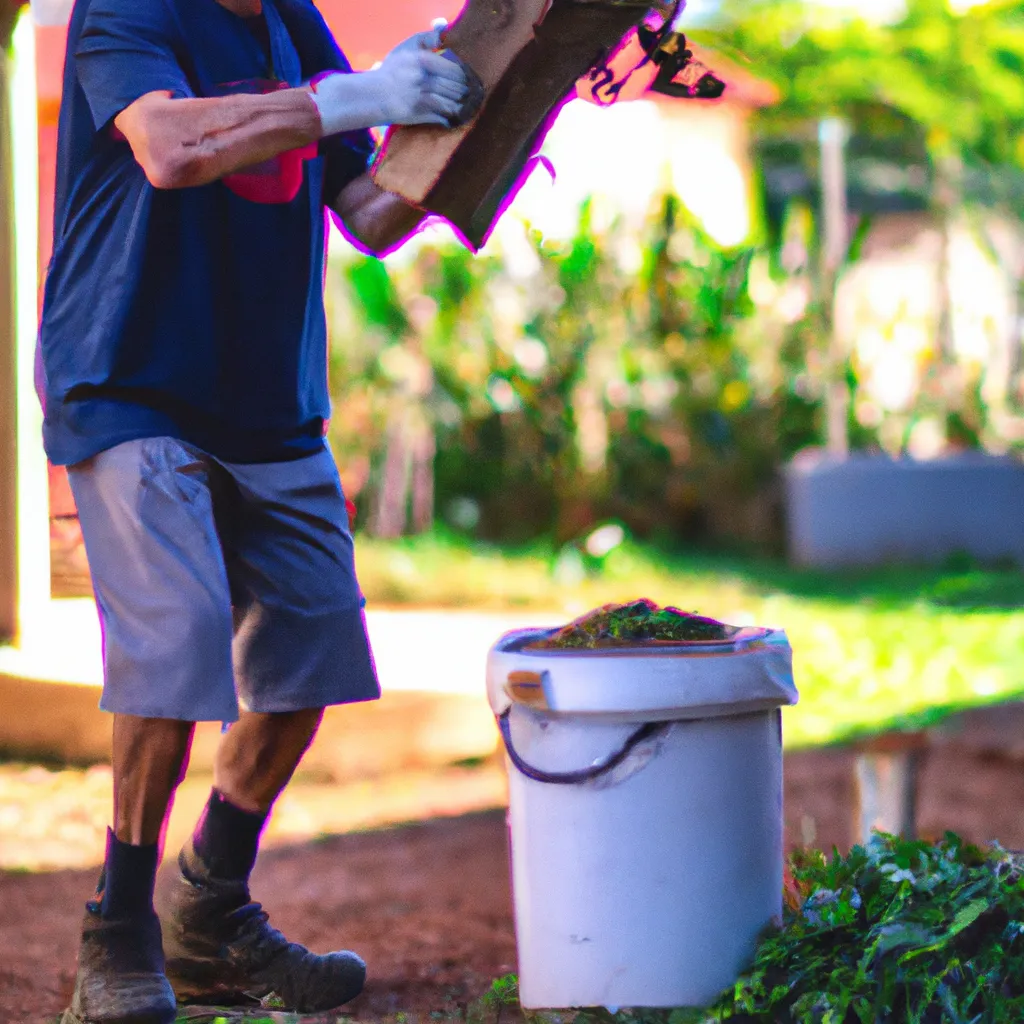 Fotos Os beneficios para o jardim e o jardineiro da compostagem