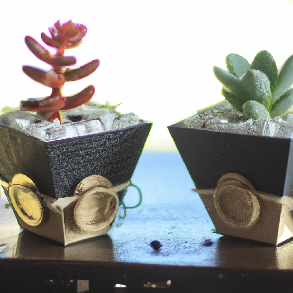 Fotos Uso de recipientes mais originais para cultivar suculentas