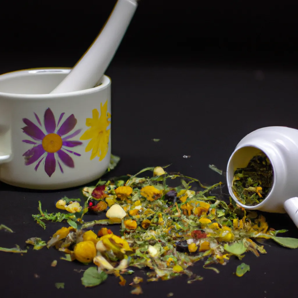Fotos como preparar chas medicinais flores