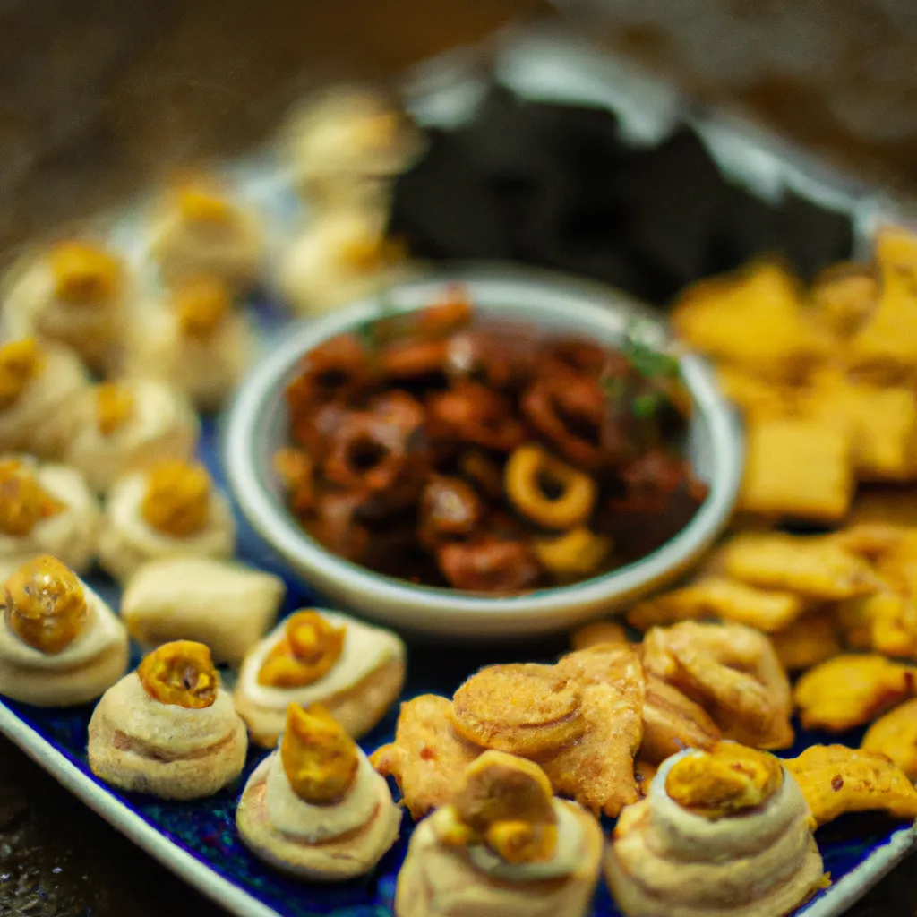 Fotos deliciosos petiscos flores