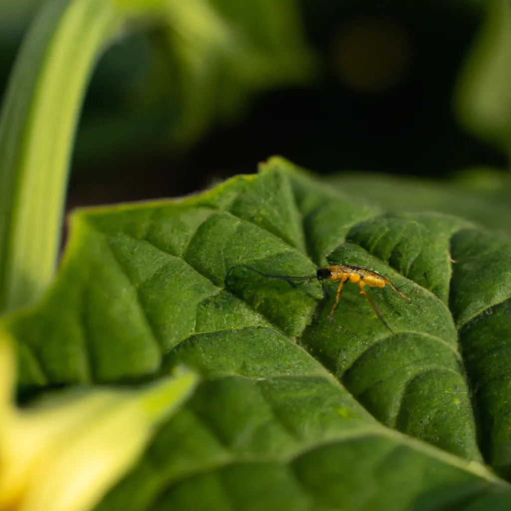 Fotos detectar bichos horta