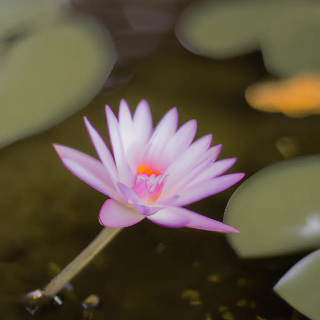 Fotos flor de lotus mito egipcio