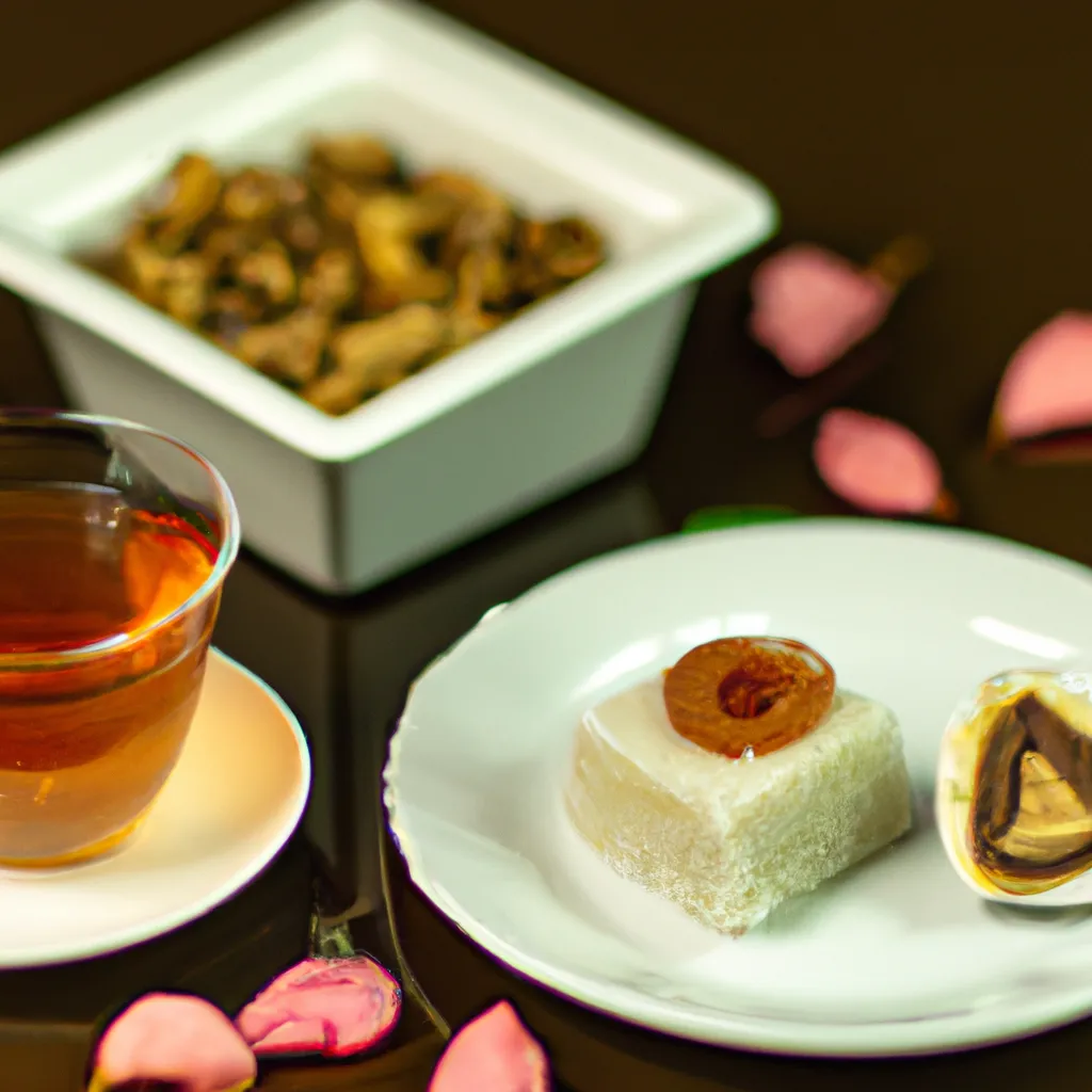 Fotos receitas doces salgadas flor cha