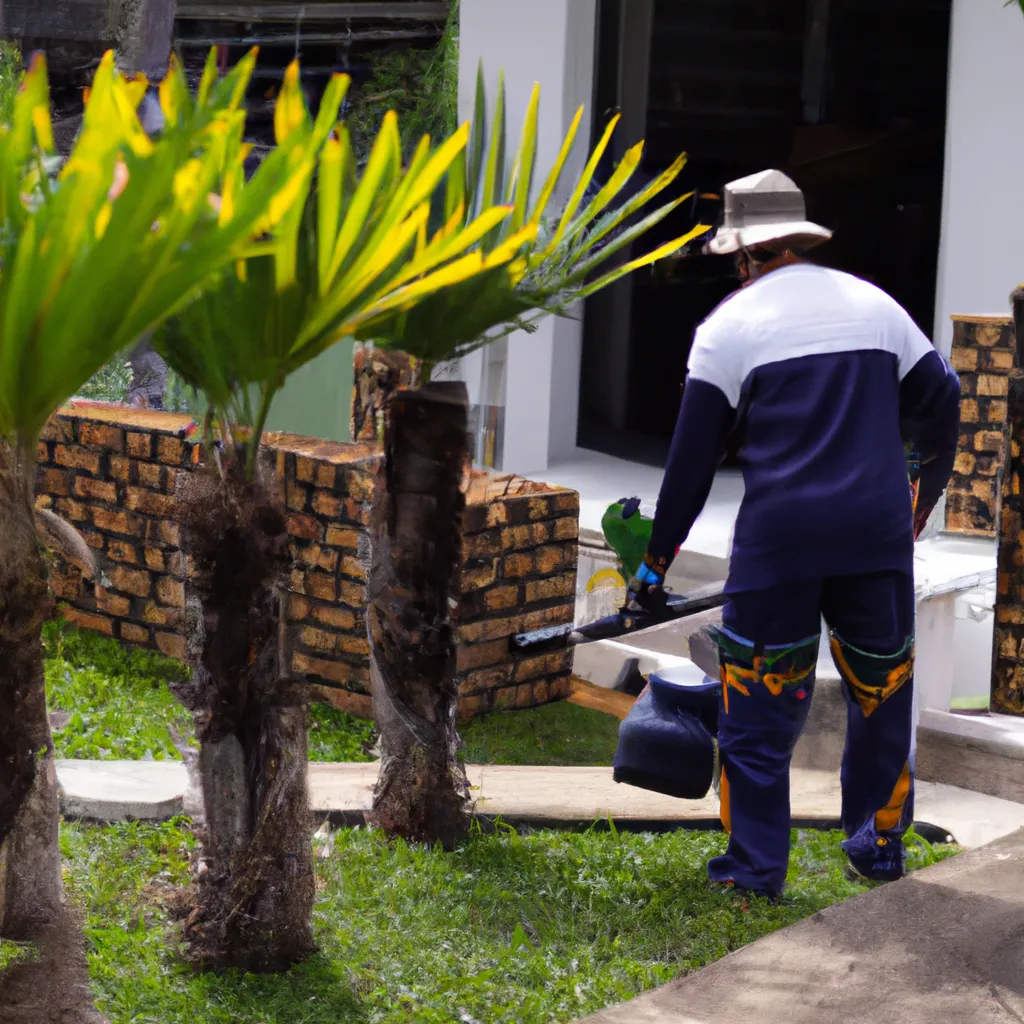 Ideias Adicionando sombra a seu jardim com as palmeiras.