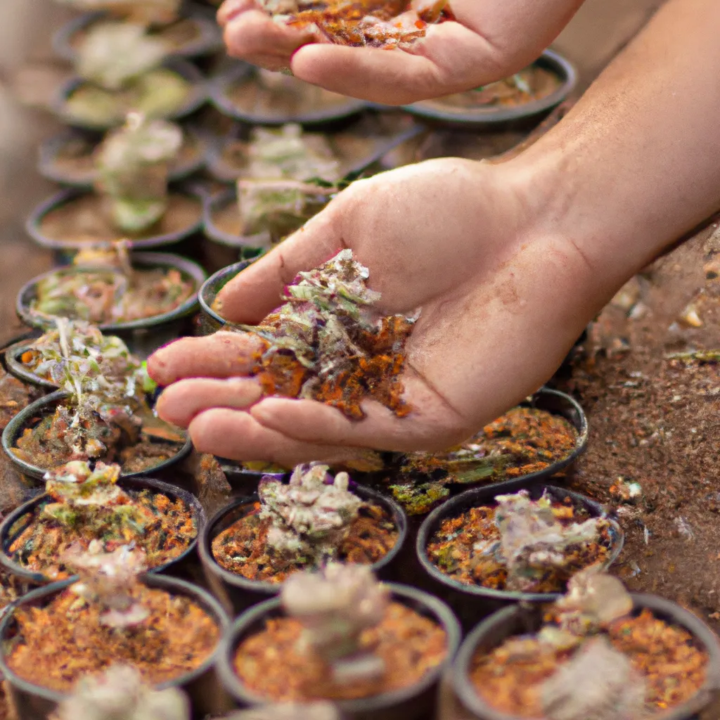 Ideias Cultivando suculentas em um orquidario