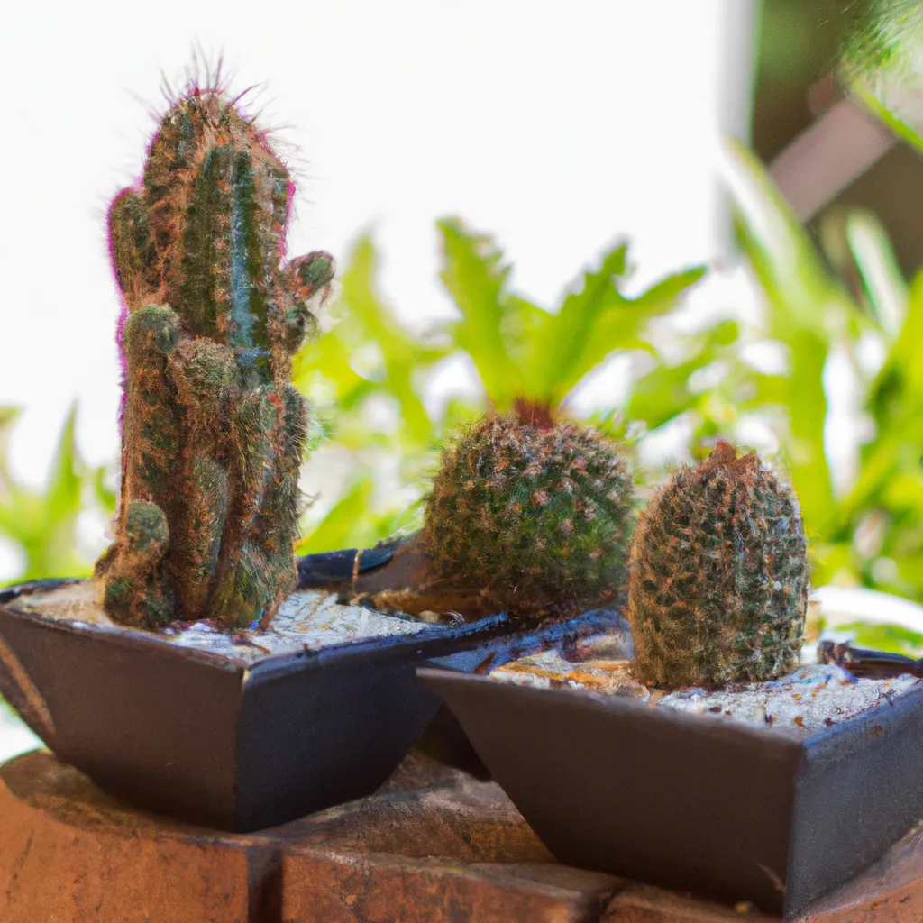 Ideias Hortas de Cactus como ter sucesso com seu pequeno jardim de cactos
