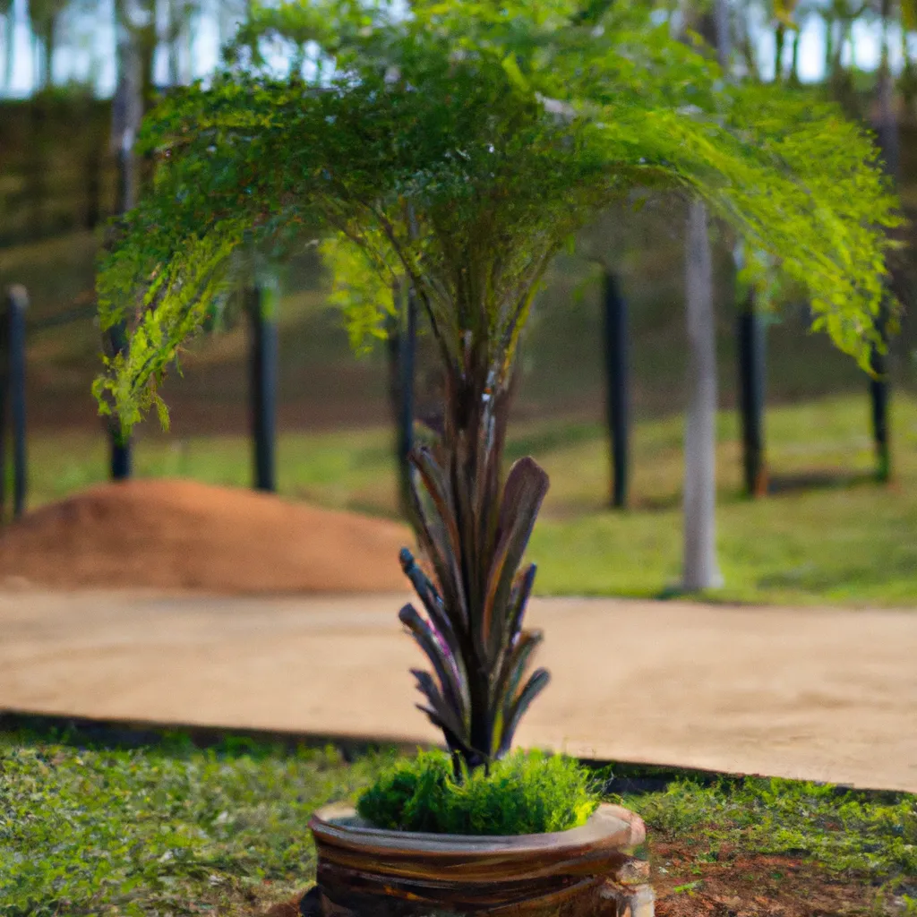 Ideias Ideias criativas para decorar jardins com Palmeiras