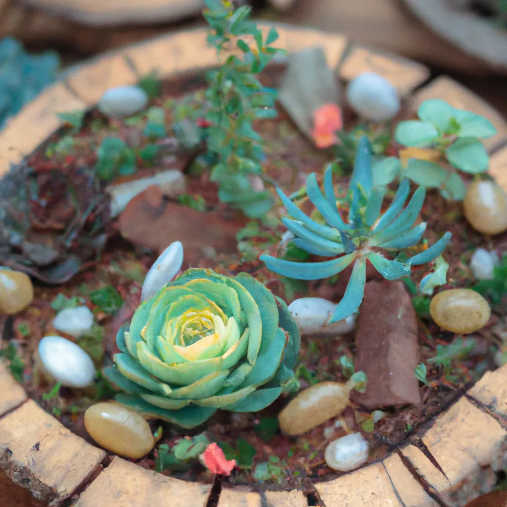 Ideias Ideias interessantes para o design do jardim de suculentas