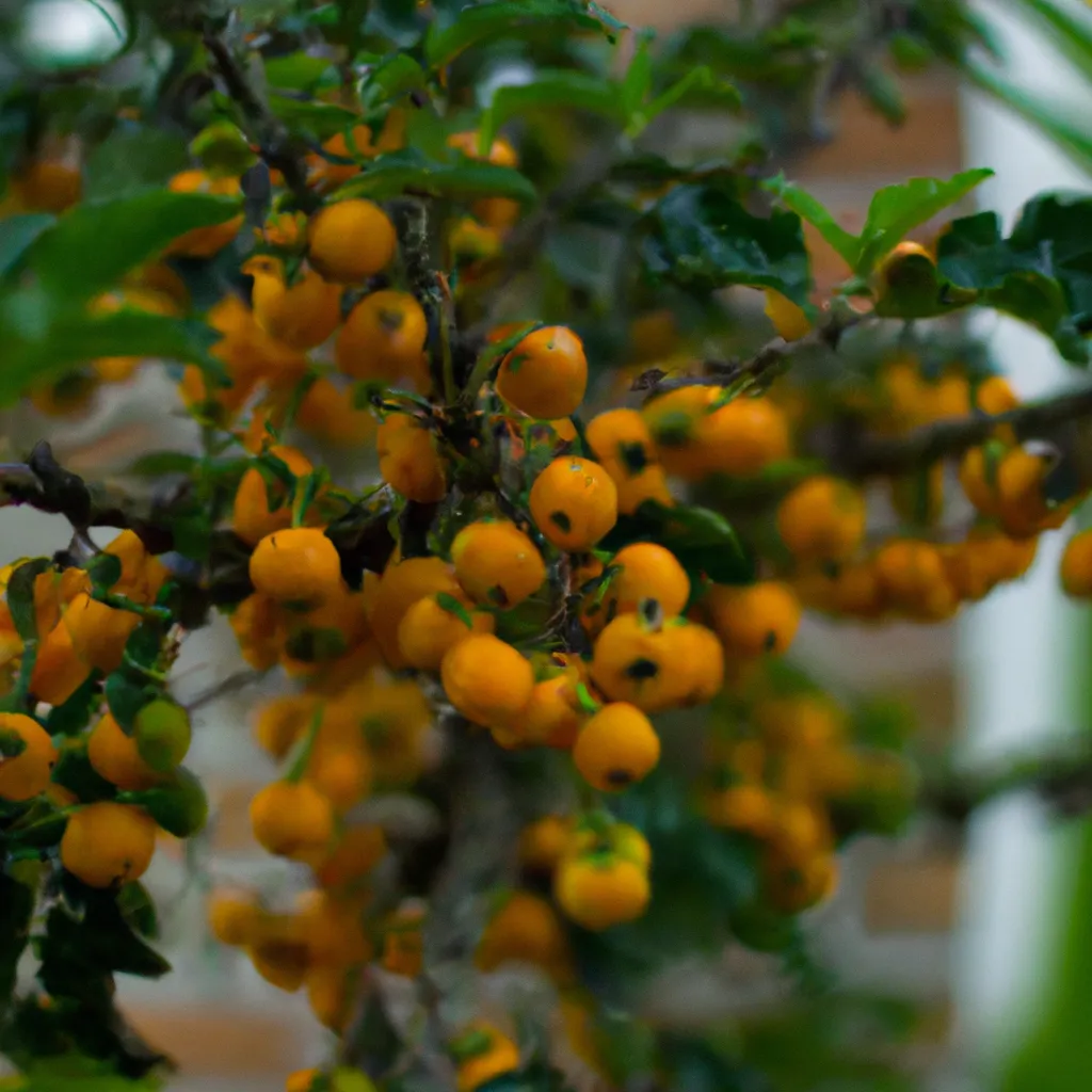 Ideias Usando as frutas produzidas pelas plantas trepadeiras em torno dos arbustos