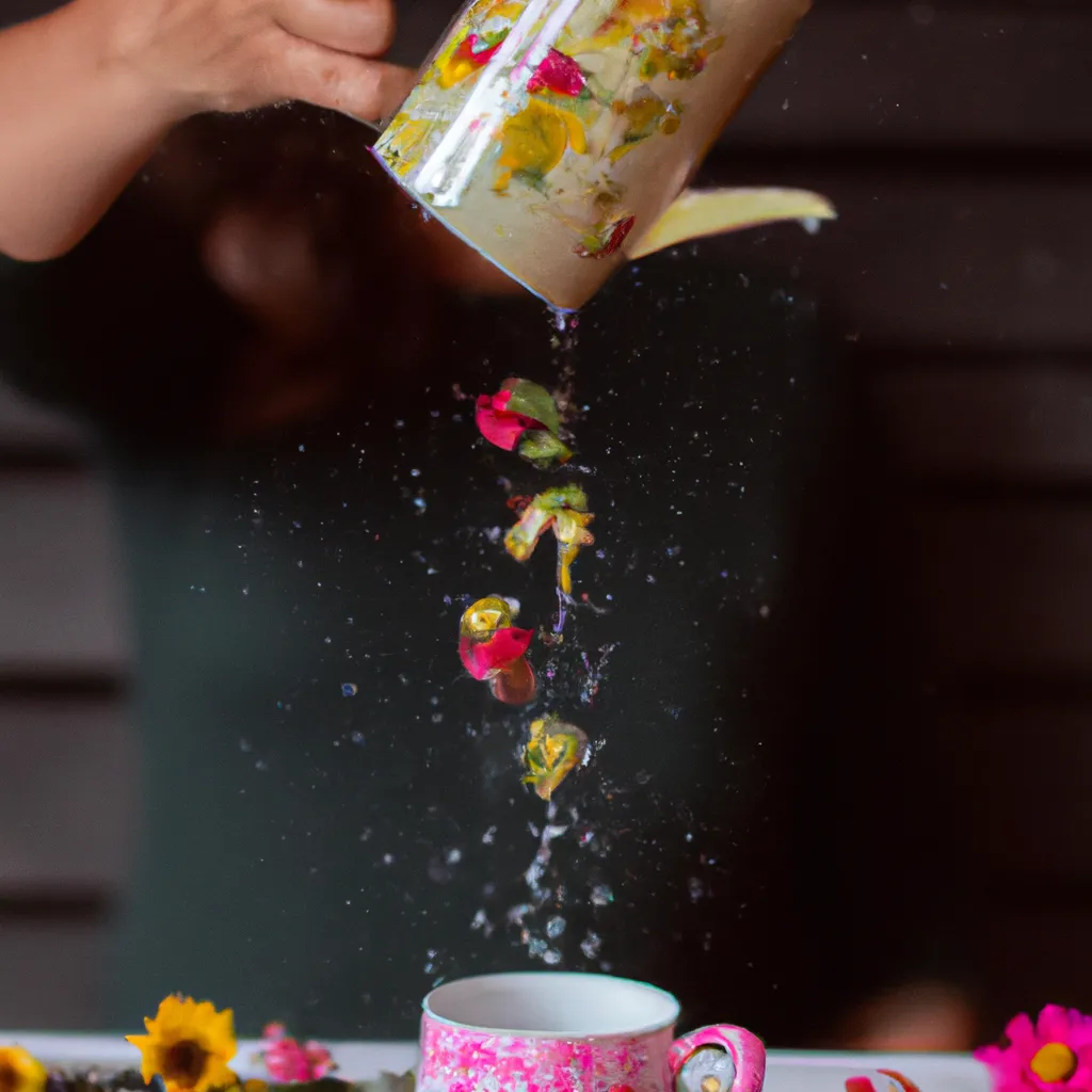 Ideias aprenda preparar chas flores