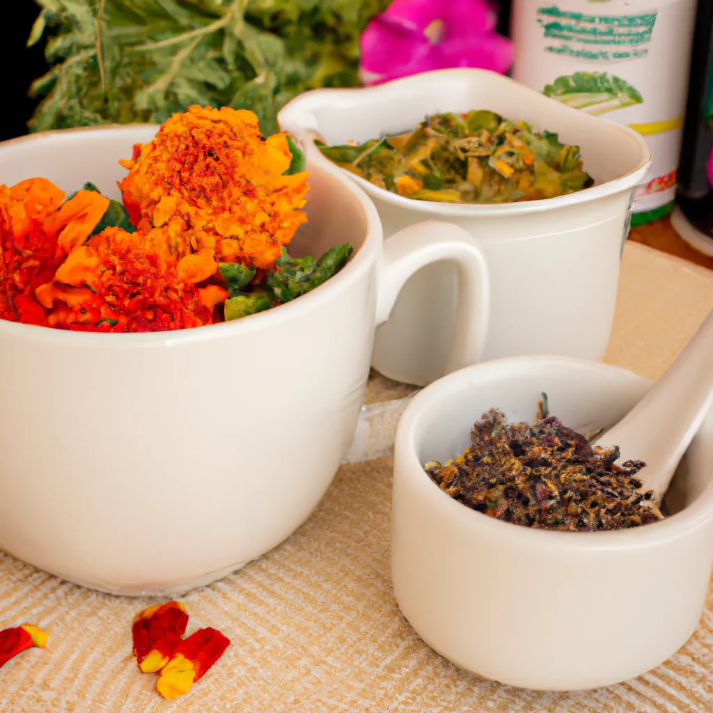 Ideias como preparar chas medicinais flores