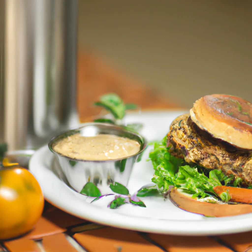 Ideias receita hamburguer vegetariano proteina flores