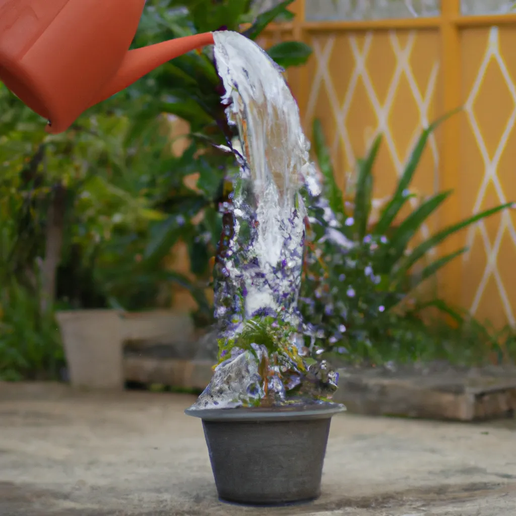 Ideias uso economico agua jardinagem