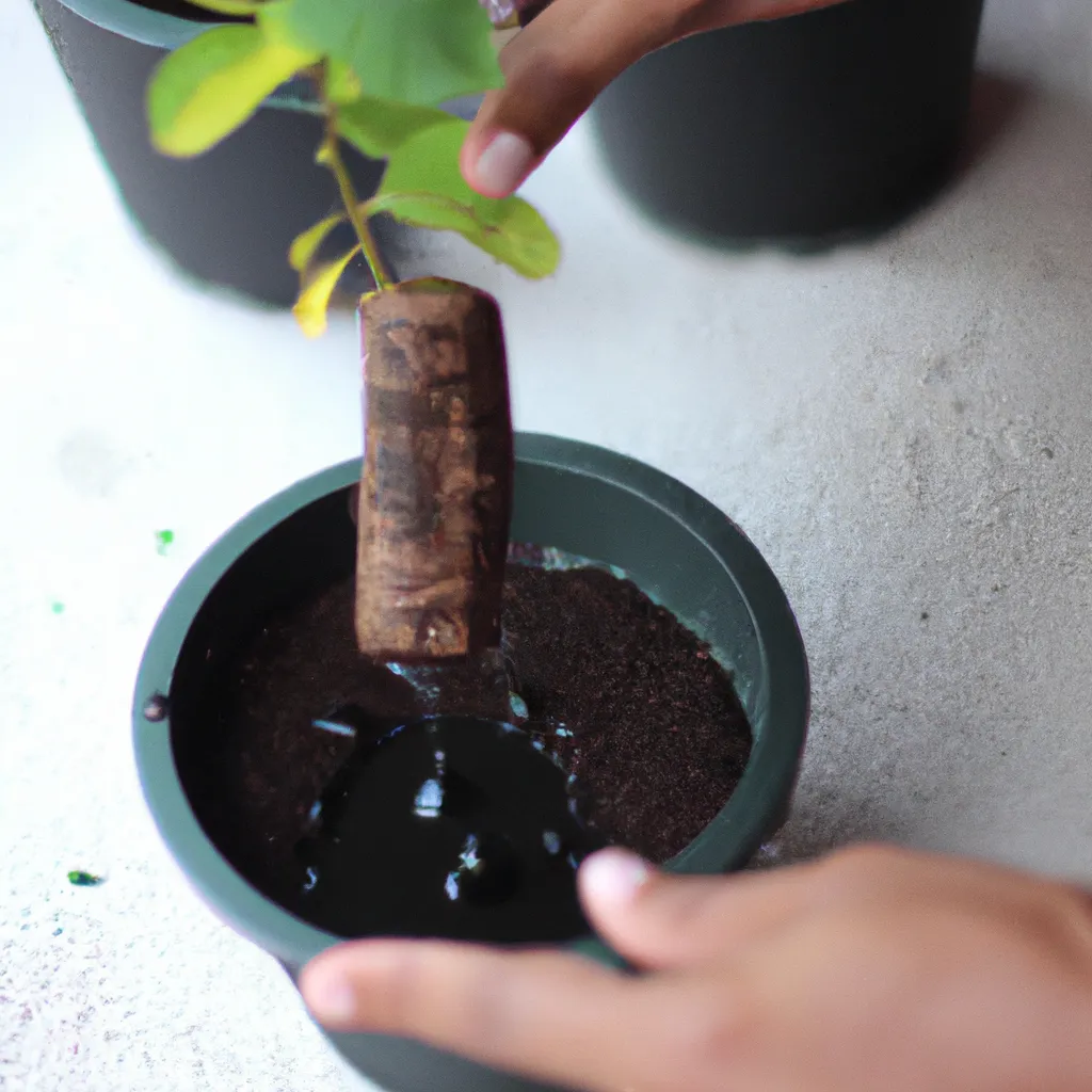 Ilustracao Adicionar Cobertura Morta ao Solo Para Melhorar as Condicoes de Crescimento das Plantas