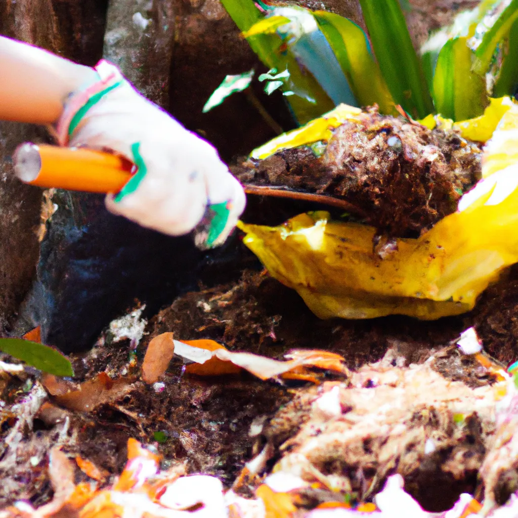 Ilustracao Ajudando a preservar recursos naturais atraves da Compostagem