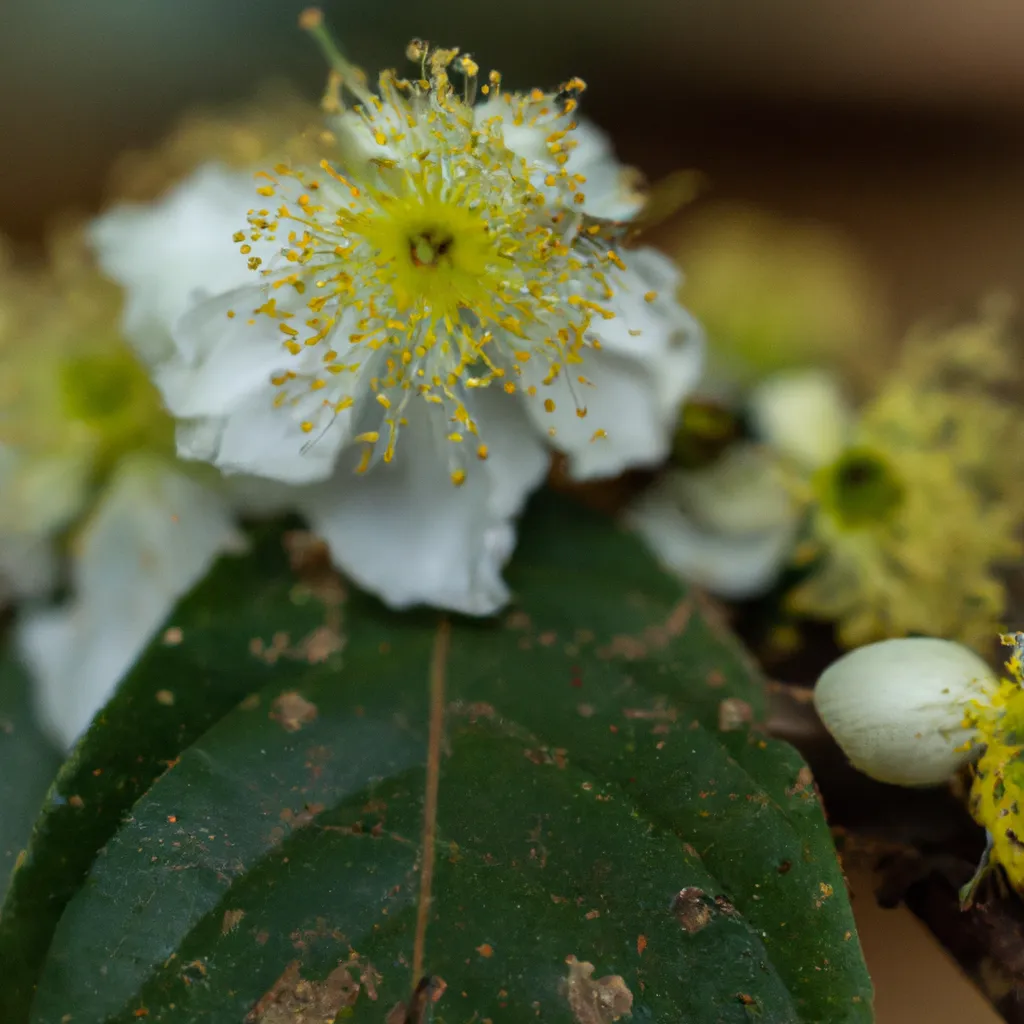 Ilustracao As particularidades da flor de pitanga
