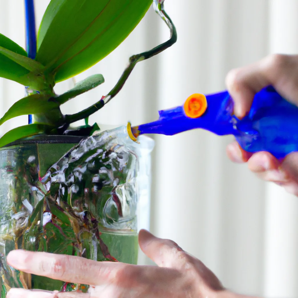 Ilustracao Como evitar o excesso de agua em suas Orquideas