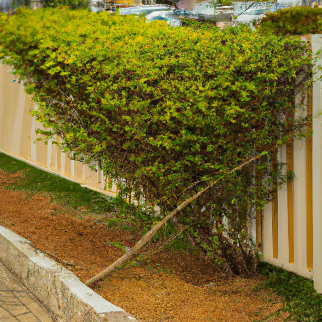 Ilustracao Como usar os arbustos para criar gradeamentos nos jardins