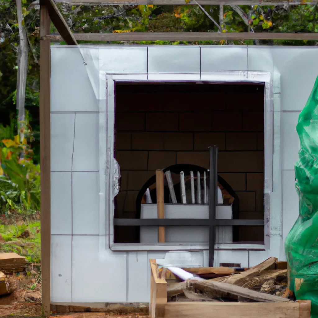 Ilustracao Construindo seu proprio estufa eco friendly Ilustracao Construindo seu proprio estufa eco friendly