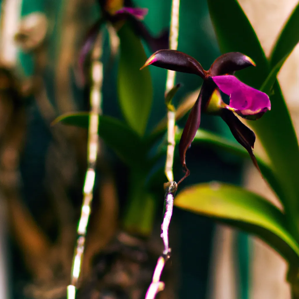 Ilustracao Crescendo orquideas resistentes a pragas