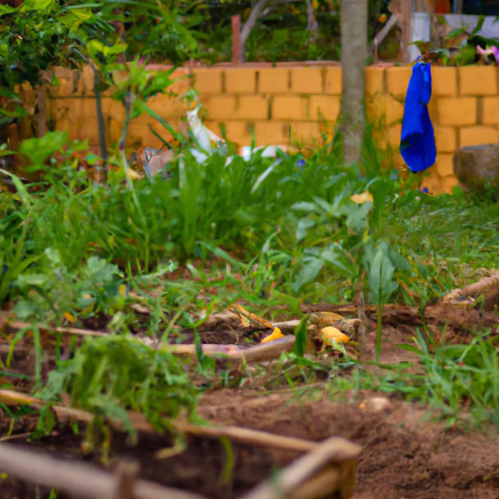 Ilustracao Criacao de um jardim organico em seu quintal