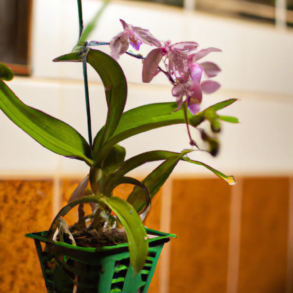 Ilustracao Cuidando de suas Orquideas sem usar pesticidas