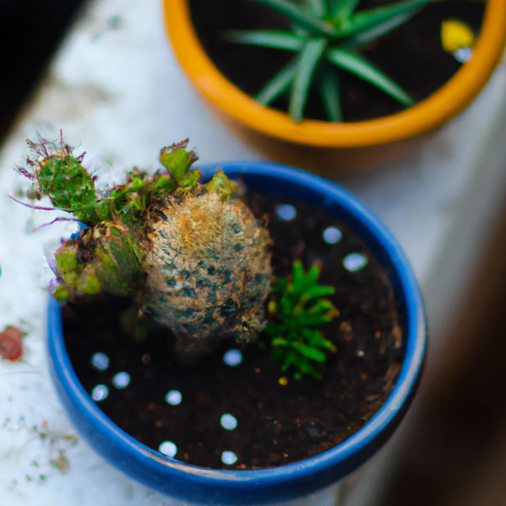 Ilustracao Cultivando cactos e suculentas em seu jardim