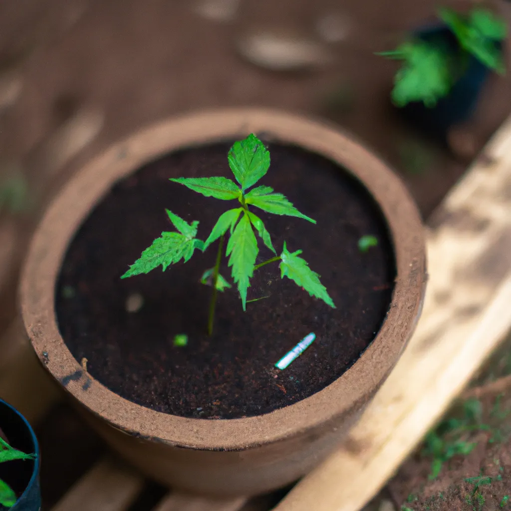 Ilustracao Cultivando plantas medicinais em sua horta