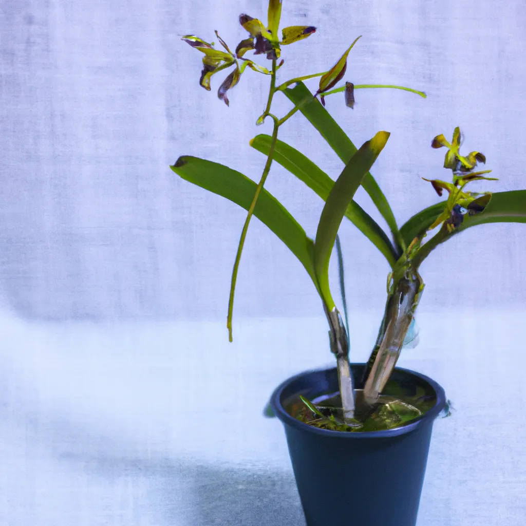 Ilustracao Diferentes metodos de podar as Orquideas