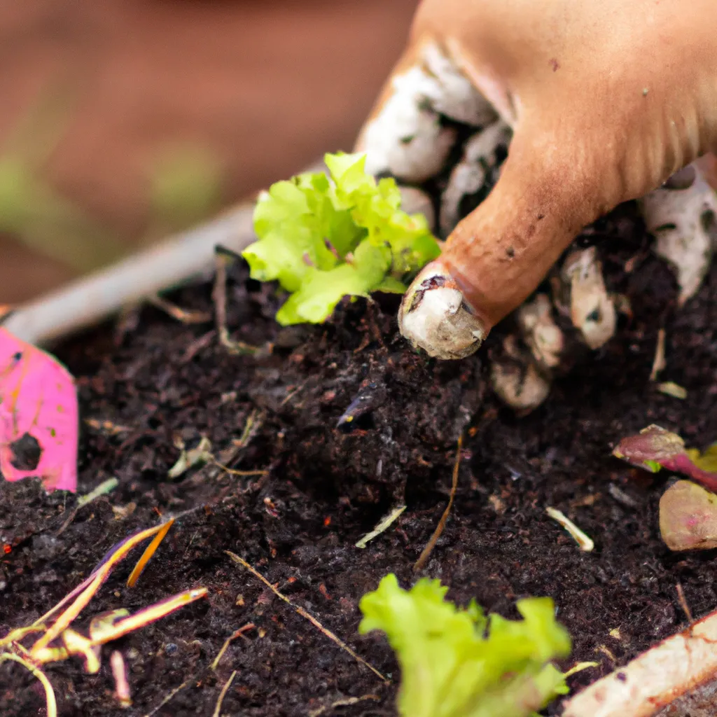 Ilustracao Melhore o solo de sua horta com compostagem