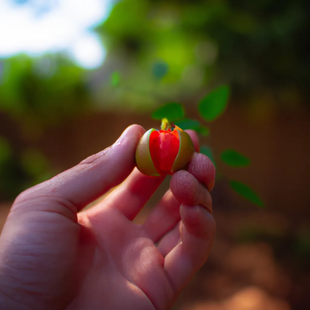 Ilustracao Usando as frutas produzidas pelas plantas trepadeiras em torno dos arbustos