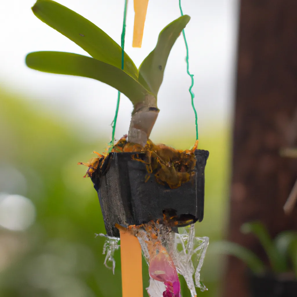 Ilustracao Usando substratos alternativos para o cultivo de orquideas Ilustracao Usando substratos alternativos para o cultivo de orquideas