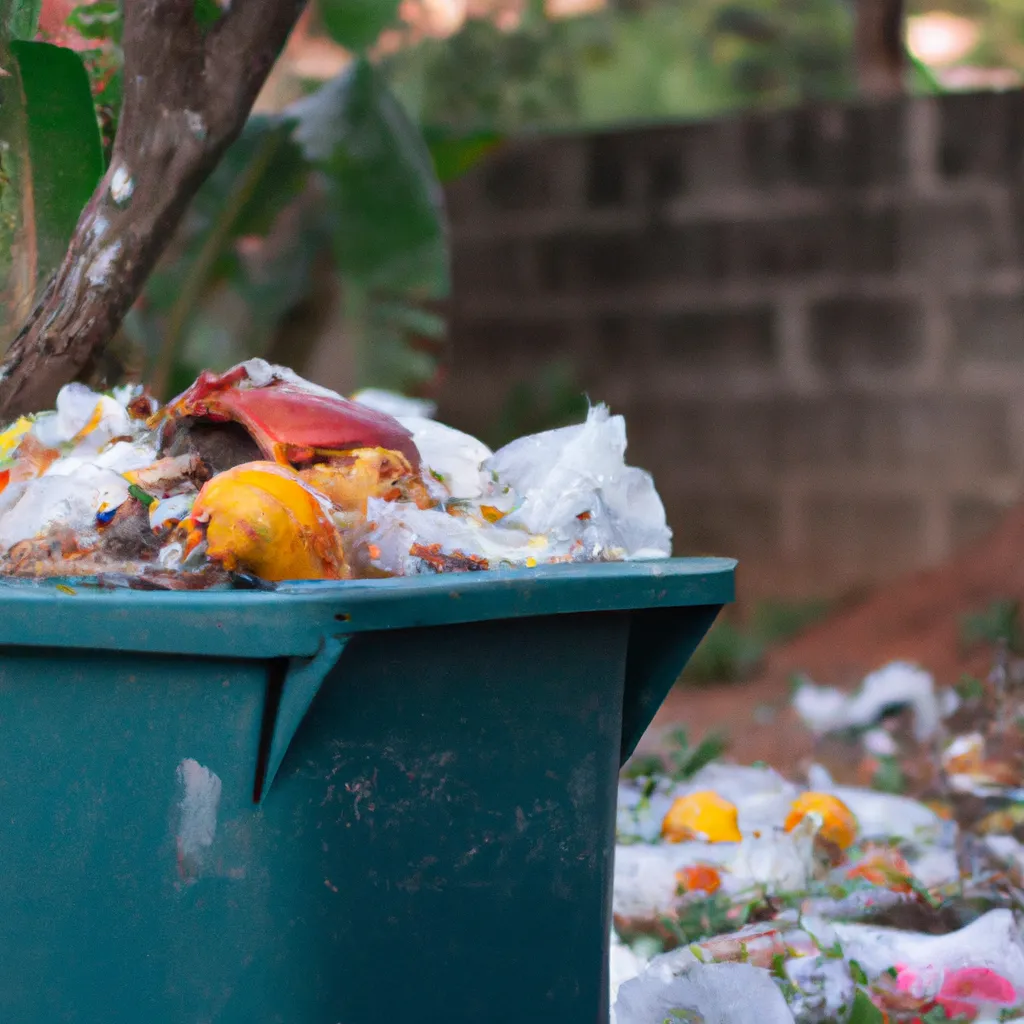 Imagem A importancia de aterrar o lixo organico antes da Compostagem