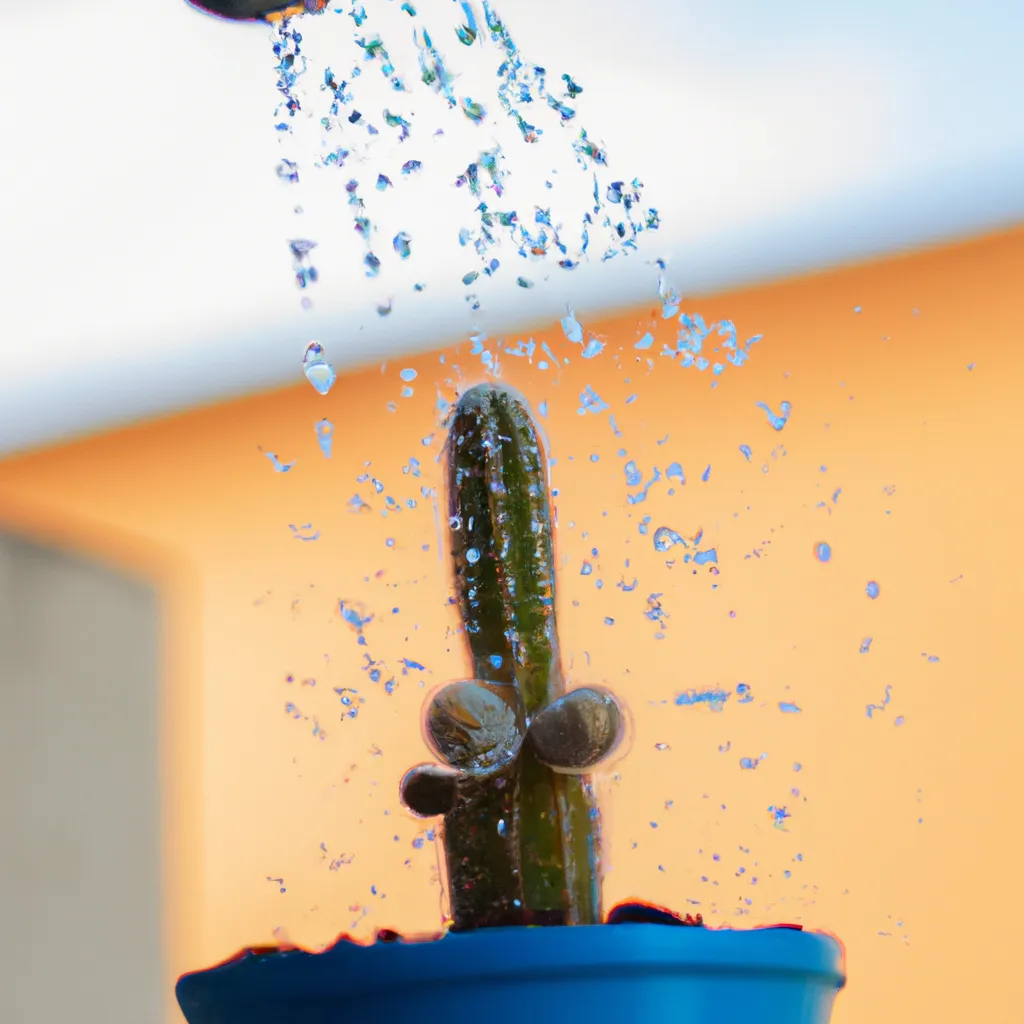 Imagem A importancia de regar os cactos corretamente