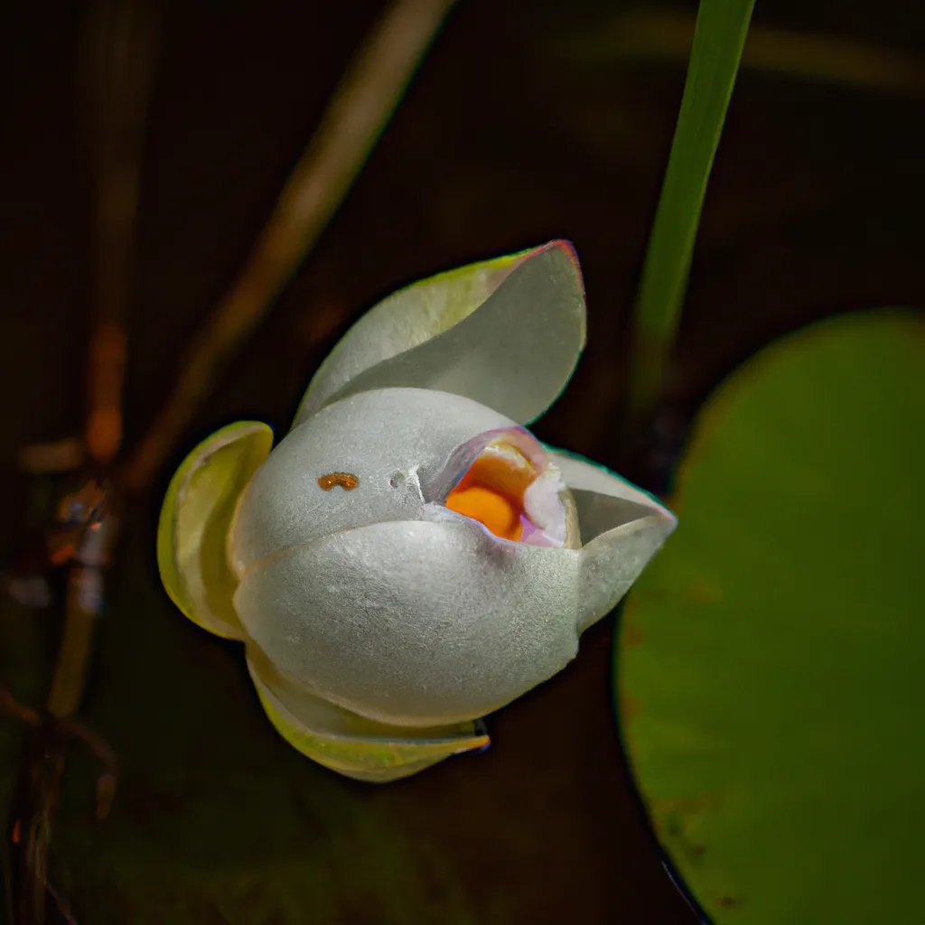 Imagem A singularidade da flor de lotus