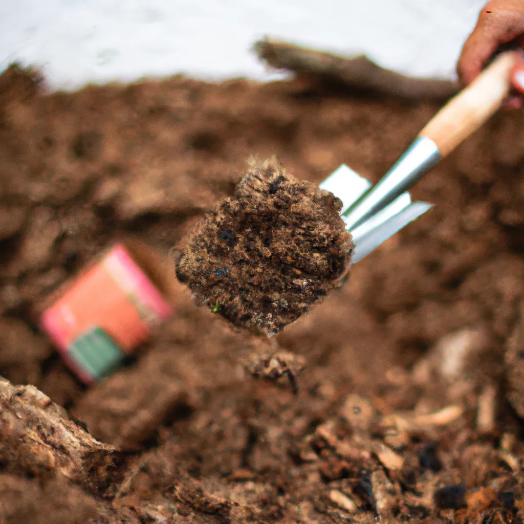 Imagem Adubando o solo com compostagem caseira